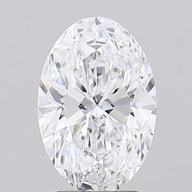 1.70ct Oval Lab Grown Diamond (Colour D, Clarity IF, IGI Certified)