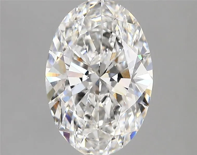 2.80ct Oval Lab Grown Diamond (Colour D, Clarity VVS1, IGI Certified)