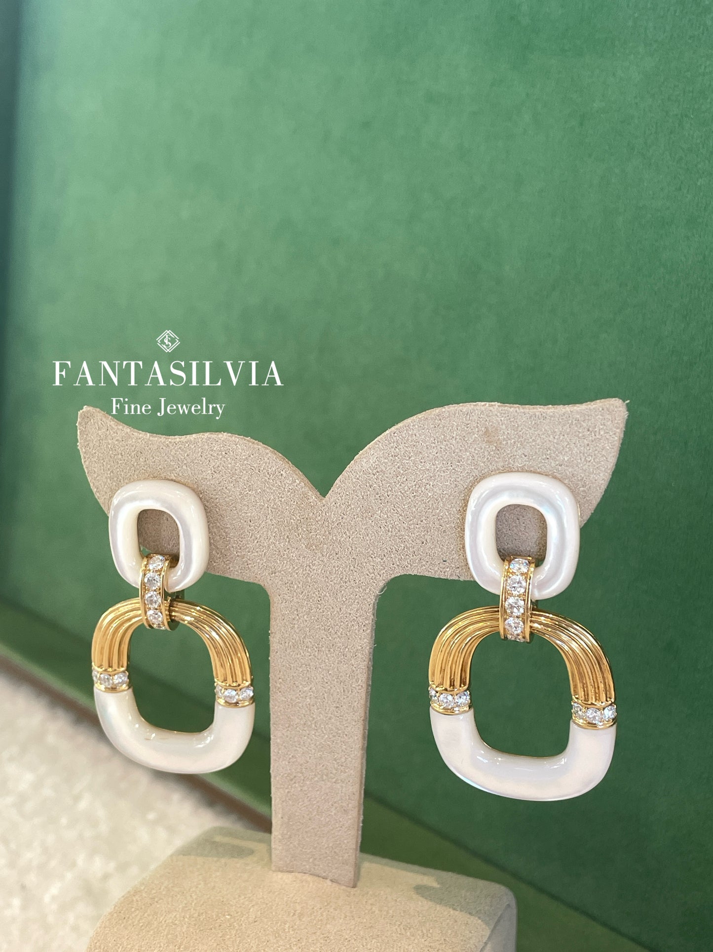 18K Double Hoop Earrings