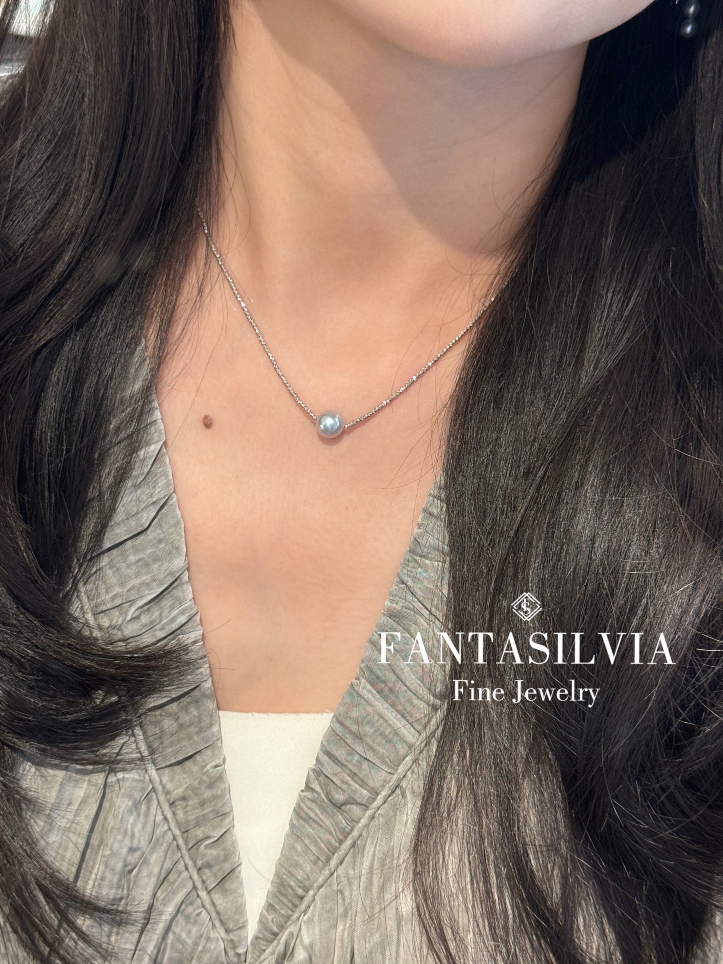Akoya Dewdrop Necklace