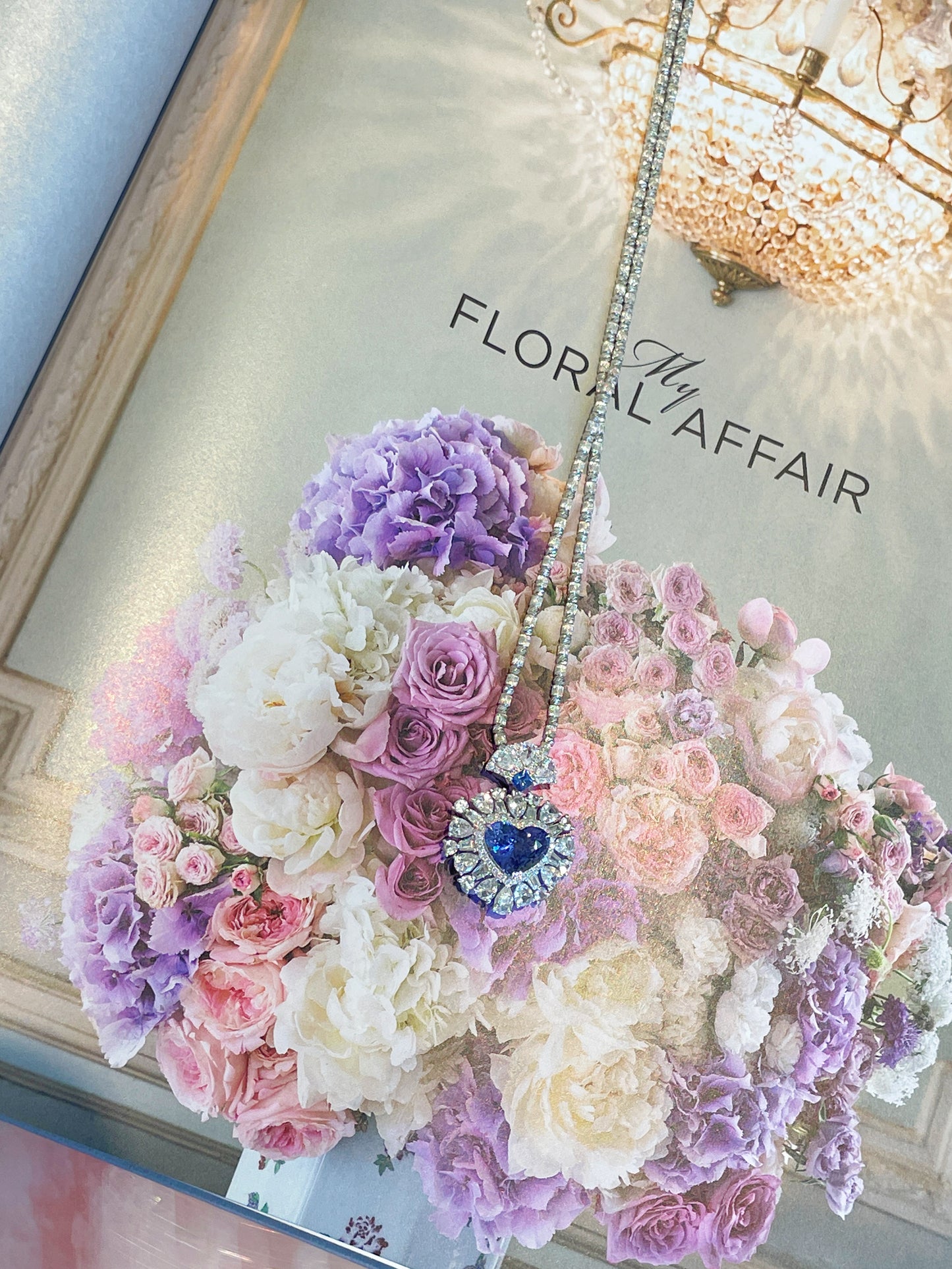 Eternal Heart Natural Sapphire Pendant