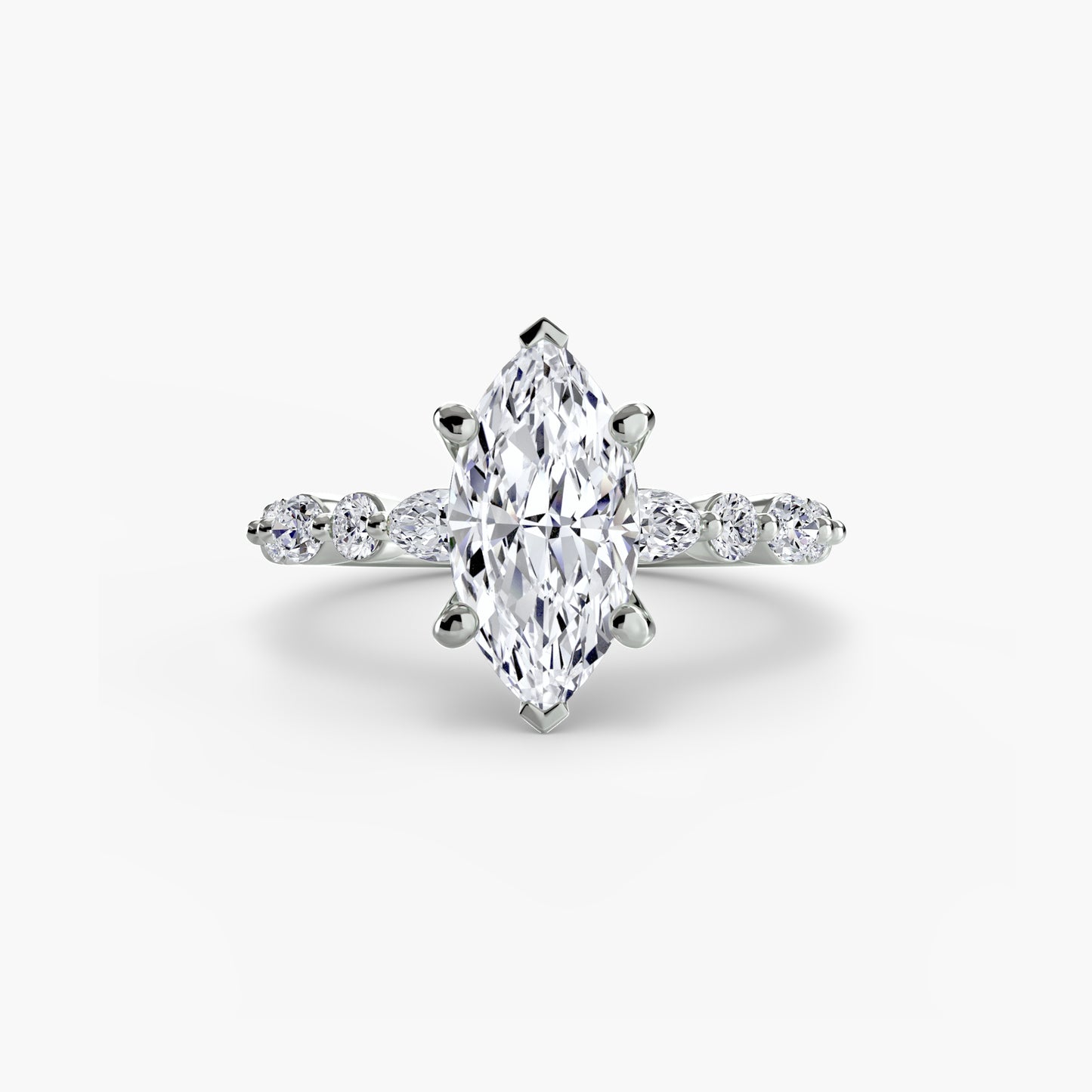 Solitaire with Eternity Pavé 2 Fantasilvia Jewelry