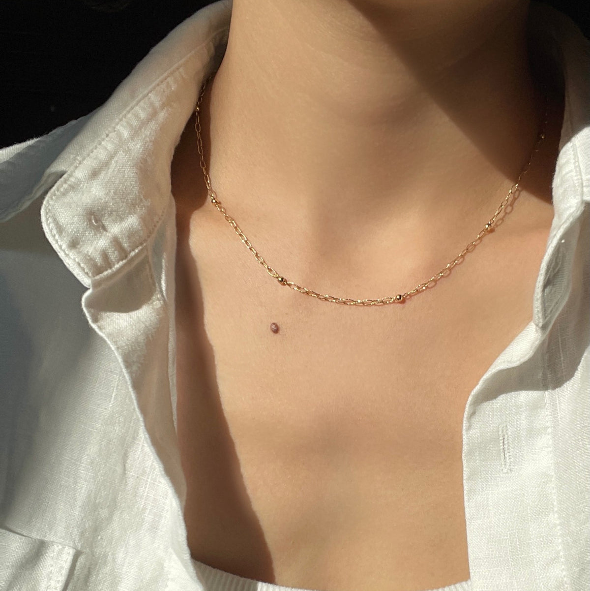 Italian Staple Chain Fantasilvia Jewelry