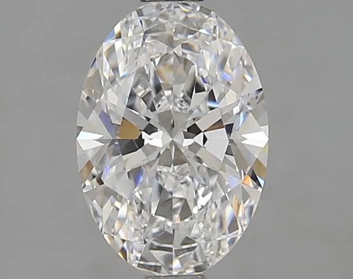 1.50ct Oval Lab Grown Diamond (Colour D, Clarity FL, Cut EX, IGI Certified)