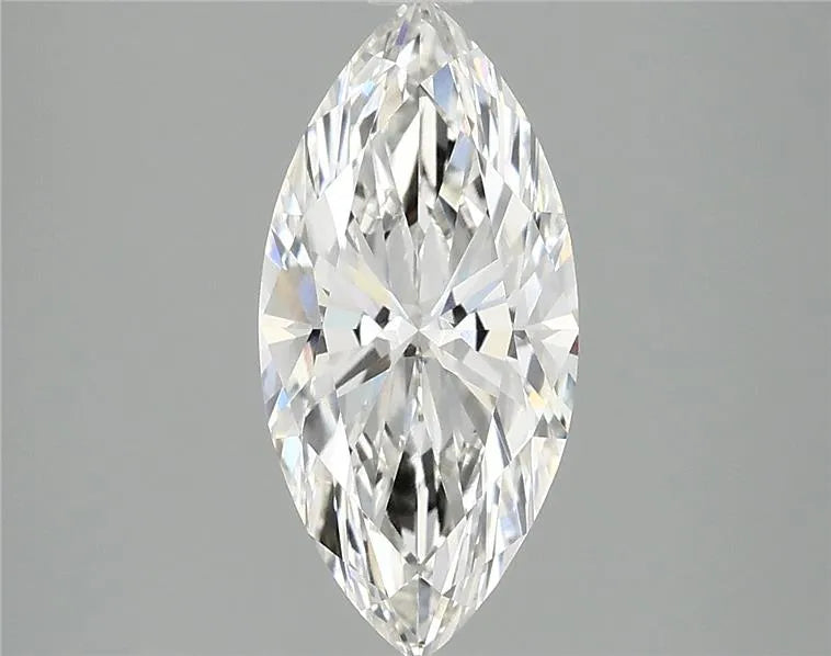 2.07ct Marquise Lab Grown Diamond (Colour G, Clarity IF, IGI Certified)