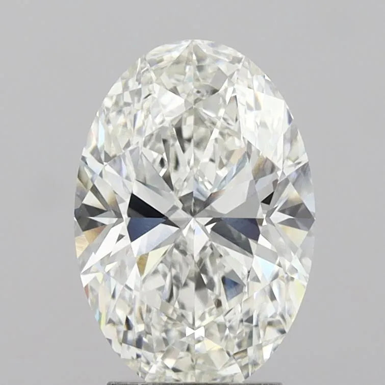 2.50ct Oval Lab Grown Diamond (Colour G, Clarity VS1, IGI Certified)