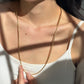 18K Solid Gold Japanese Magnetic Necklace