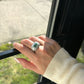 Paraiba Tourmaline & Diamond Band Fantasilvia Jewelry