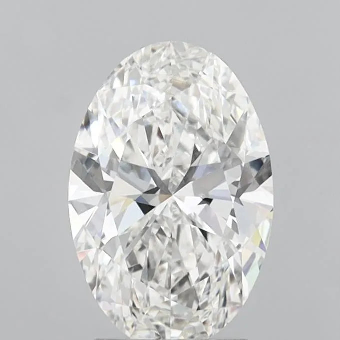 3.00ct Oval Lab Grown Diamond (Colour E, Clarity VVS2, IGI Certified)