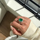 Aurora Emerald Majesty Ring Fantasilvia Jewelry