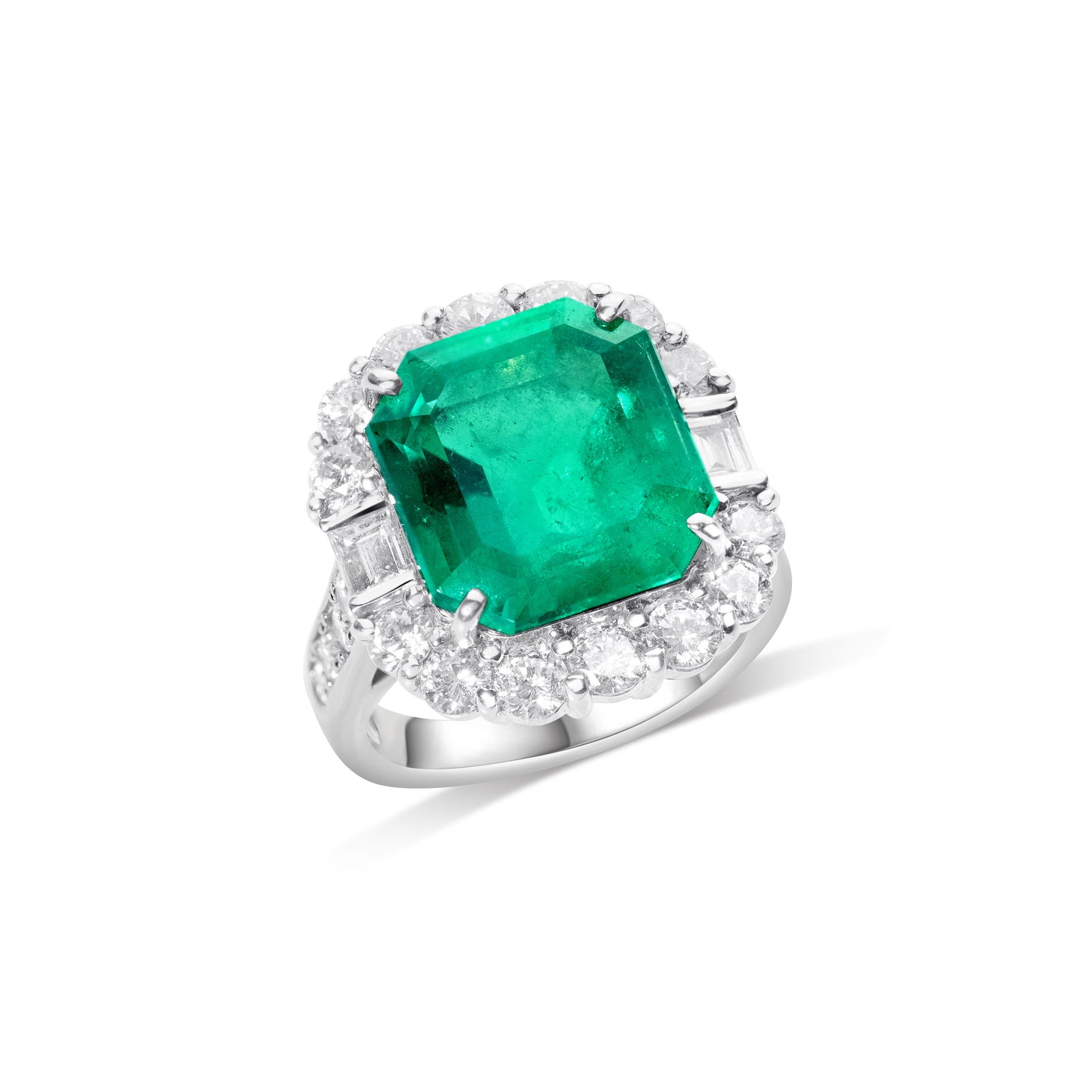Aurora Emerald Majesty Ring