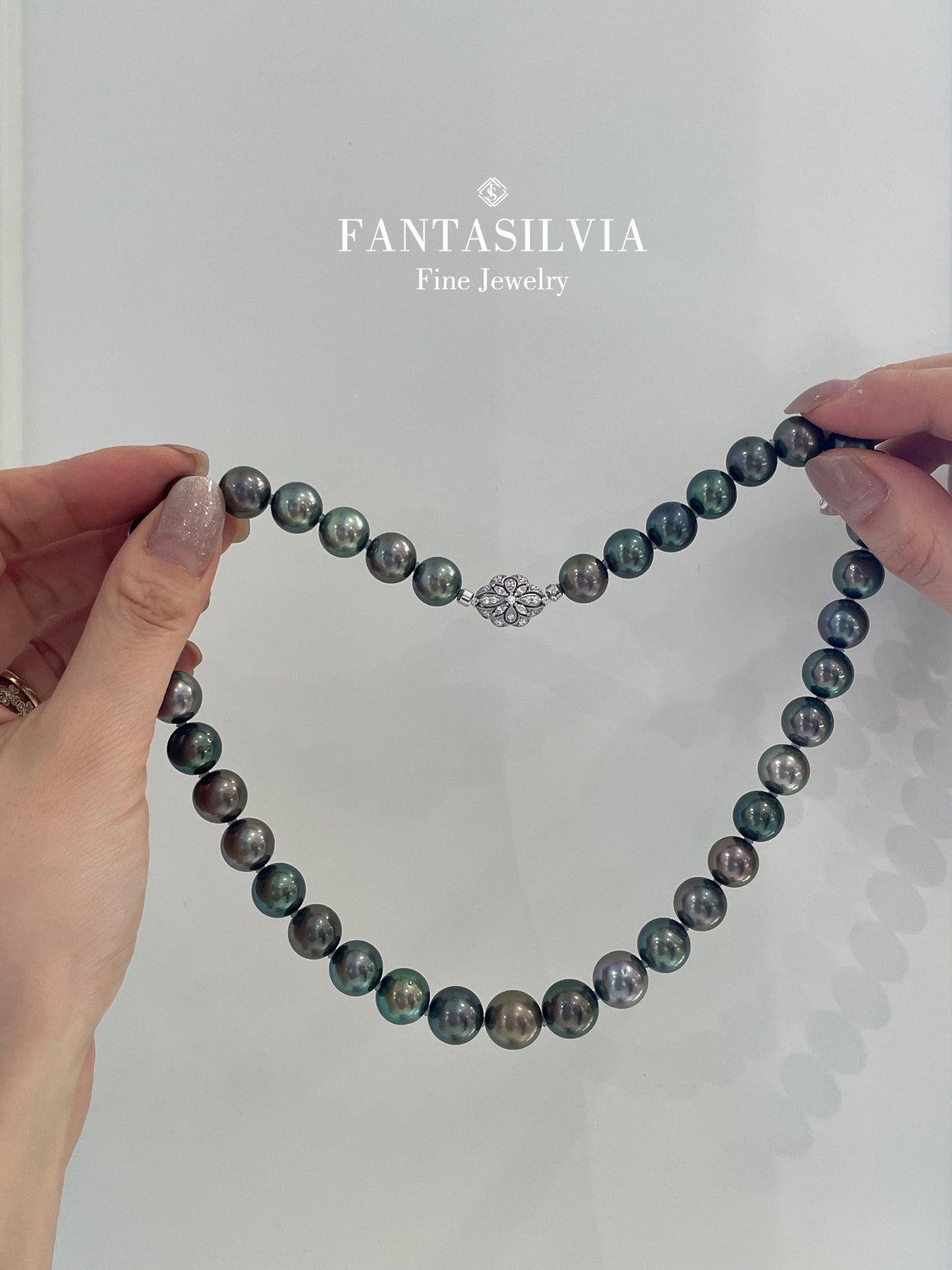 Tahitian Peacock Pearl Strand