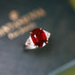 18K Crimson Flame Natural Ruby & Diamond Ring