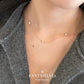 Six Lab Diamond Bubble Necklace