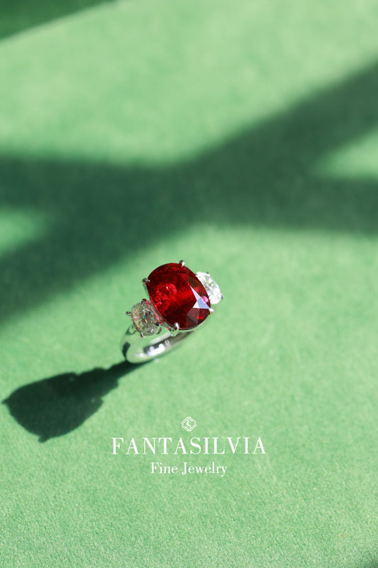 Magnificent Ruby & Diamond Ring