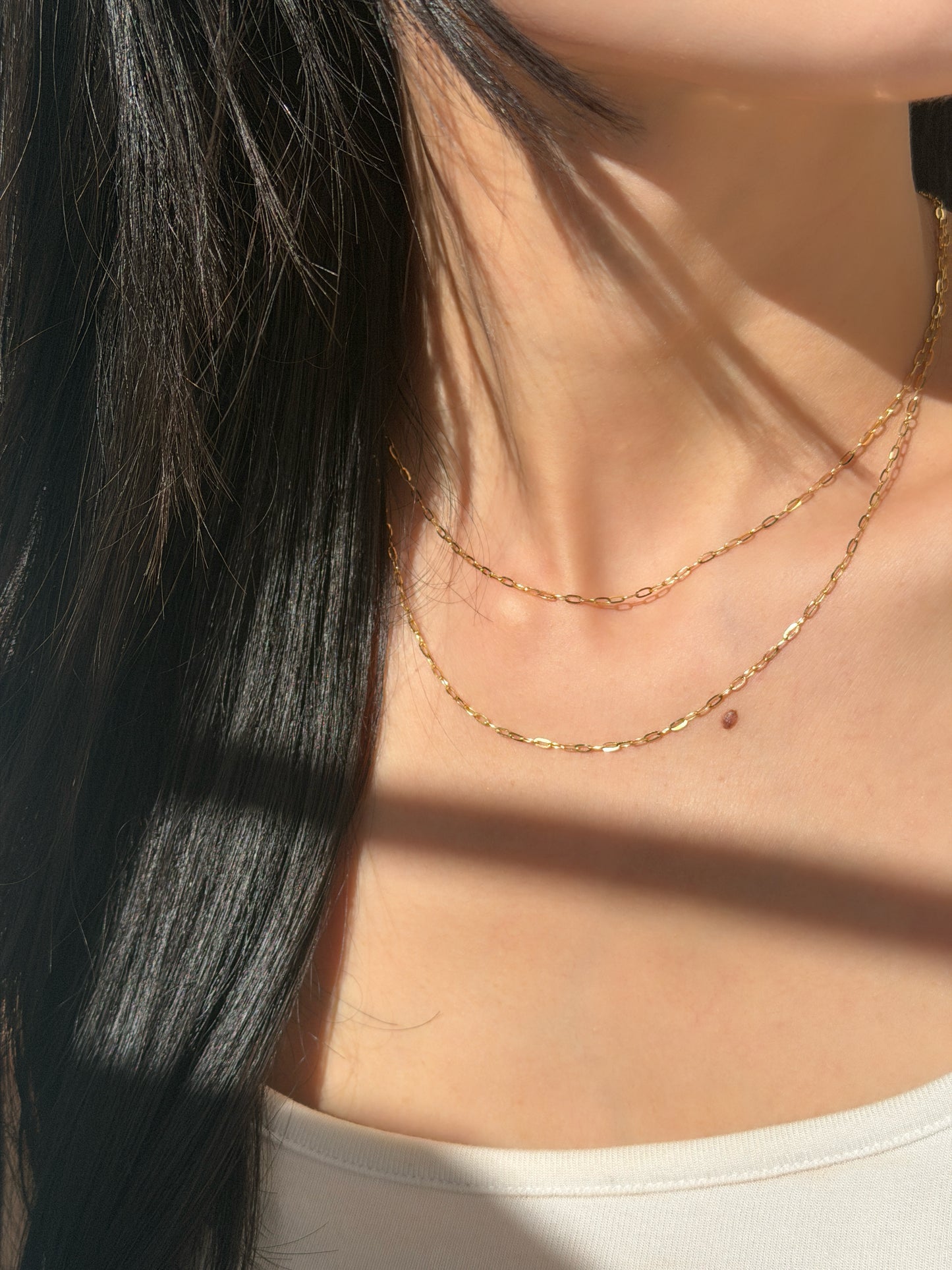 Paperclip Gold Chain