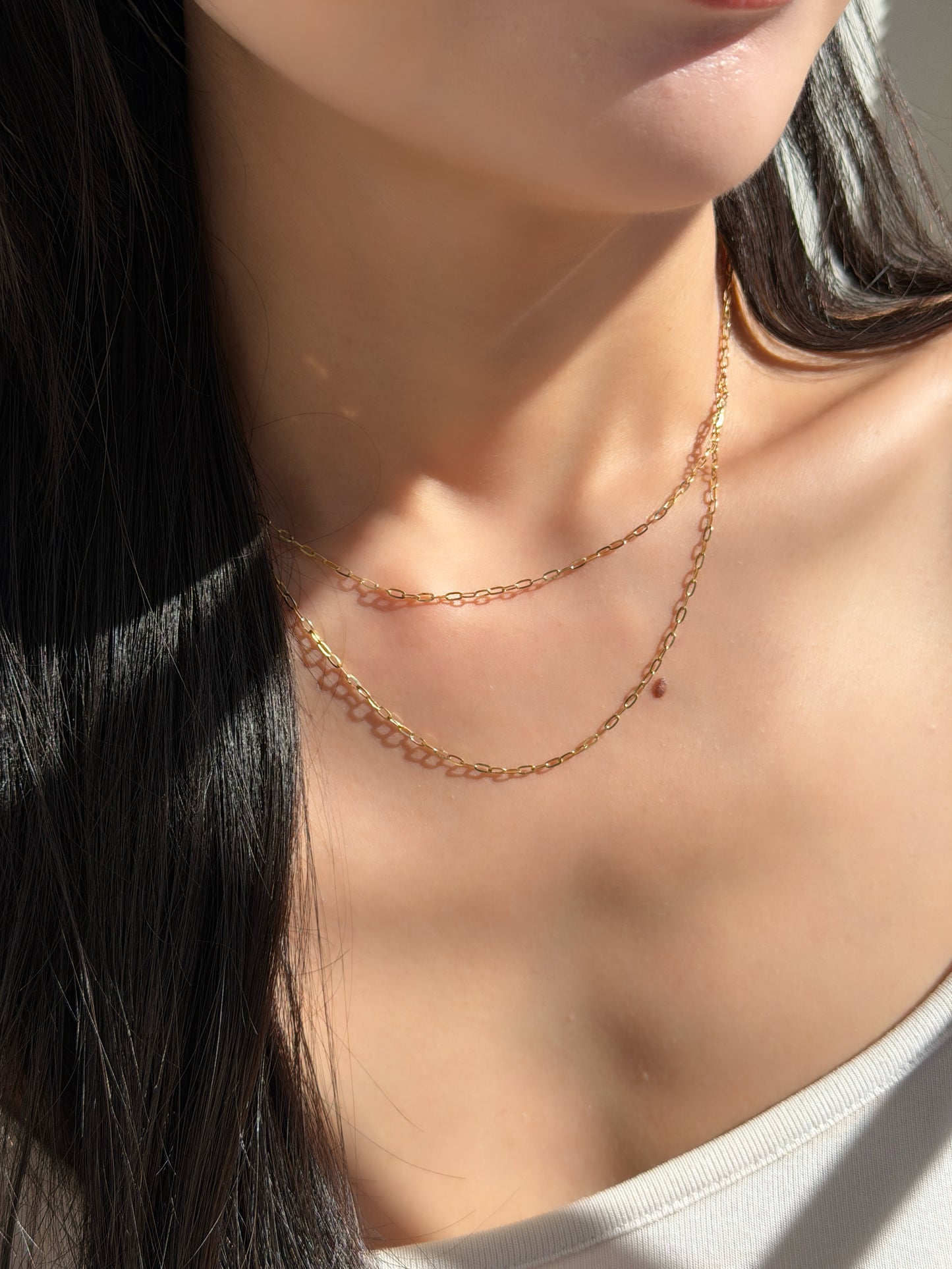 Paperclip Gold Chain