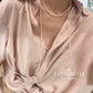 Three-Layer Freshwater Pearl Strand Necklace