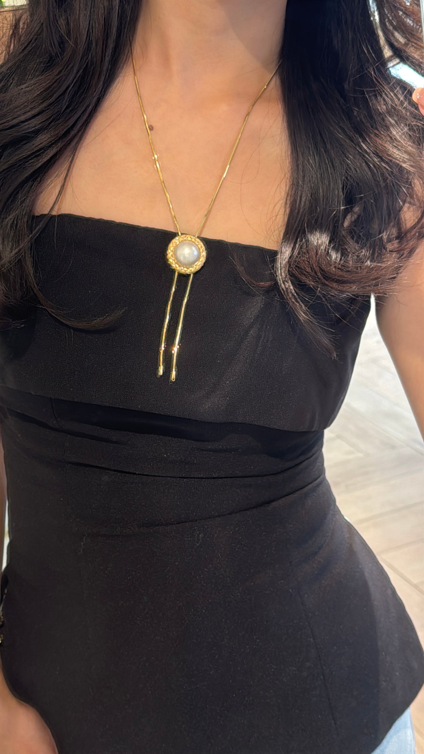 Pendentif en perle Mabe