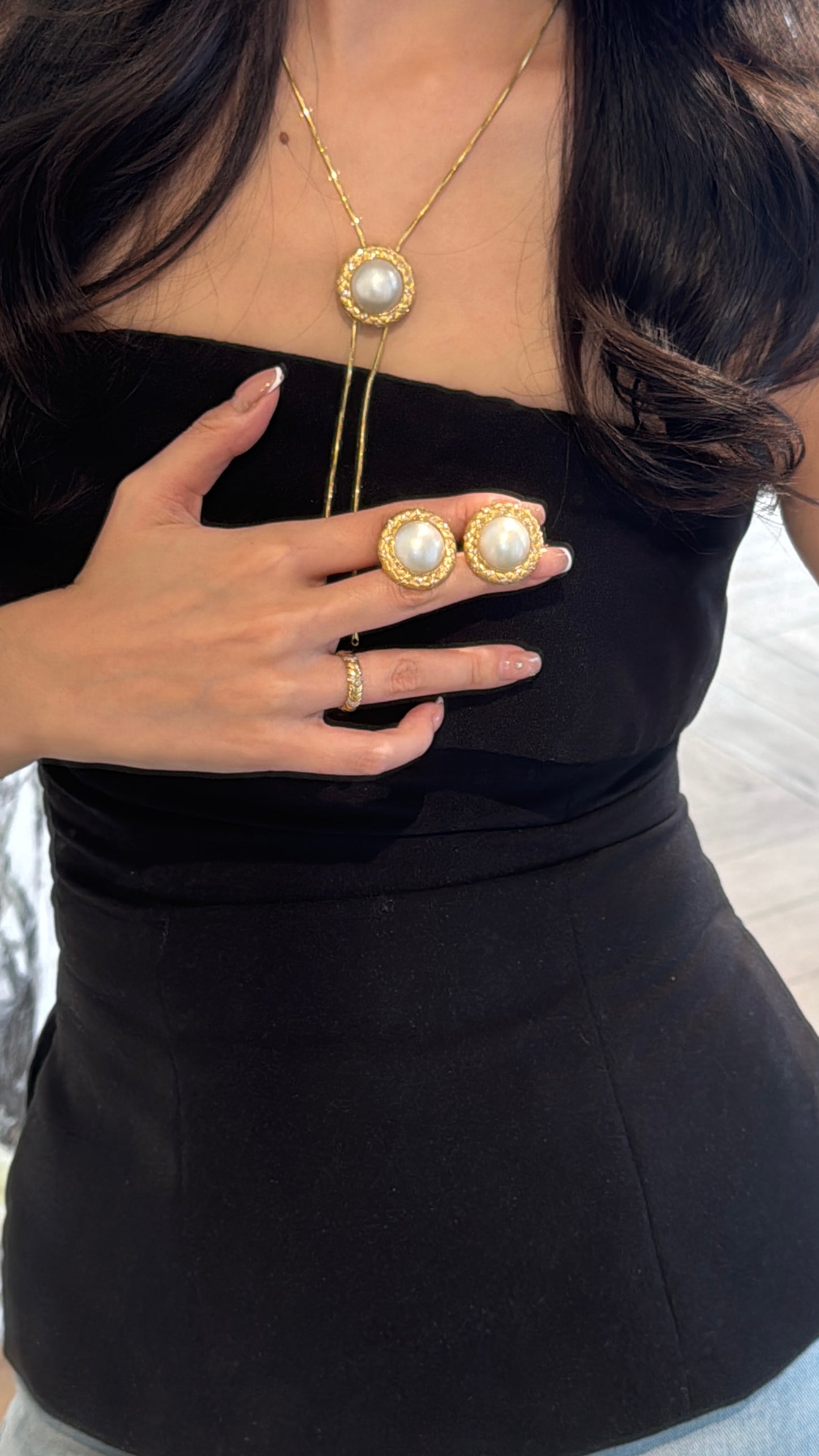 Pendentif en perle Mabe