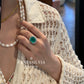 Aurora Emerald Majesty Ring