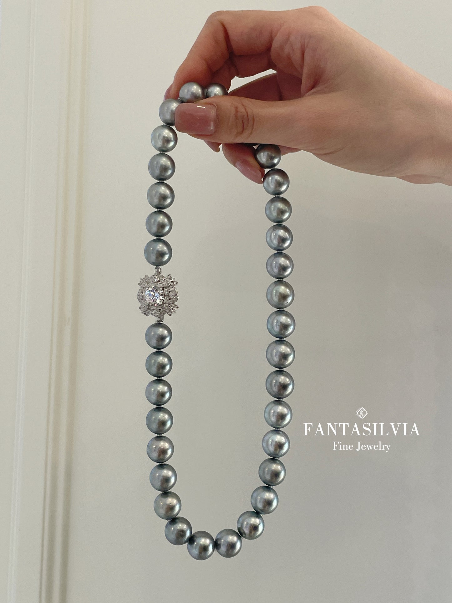 Galaxy South Sea Grey Pearl Strand