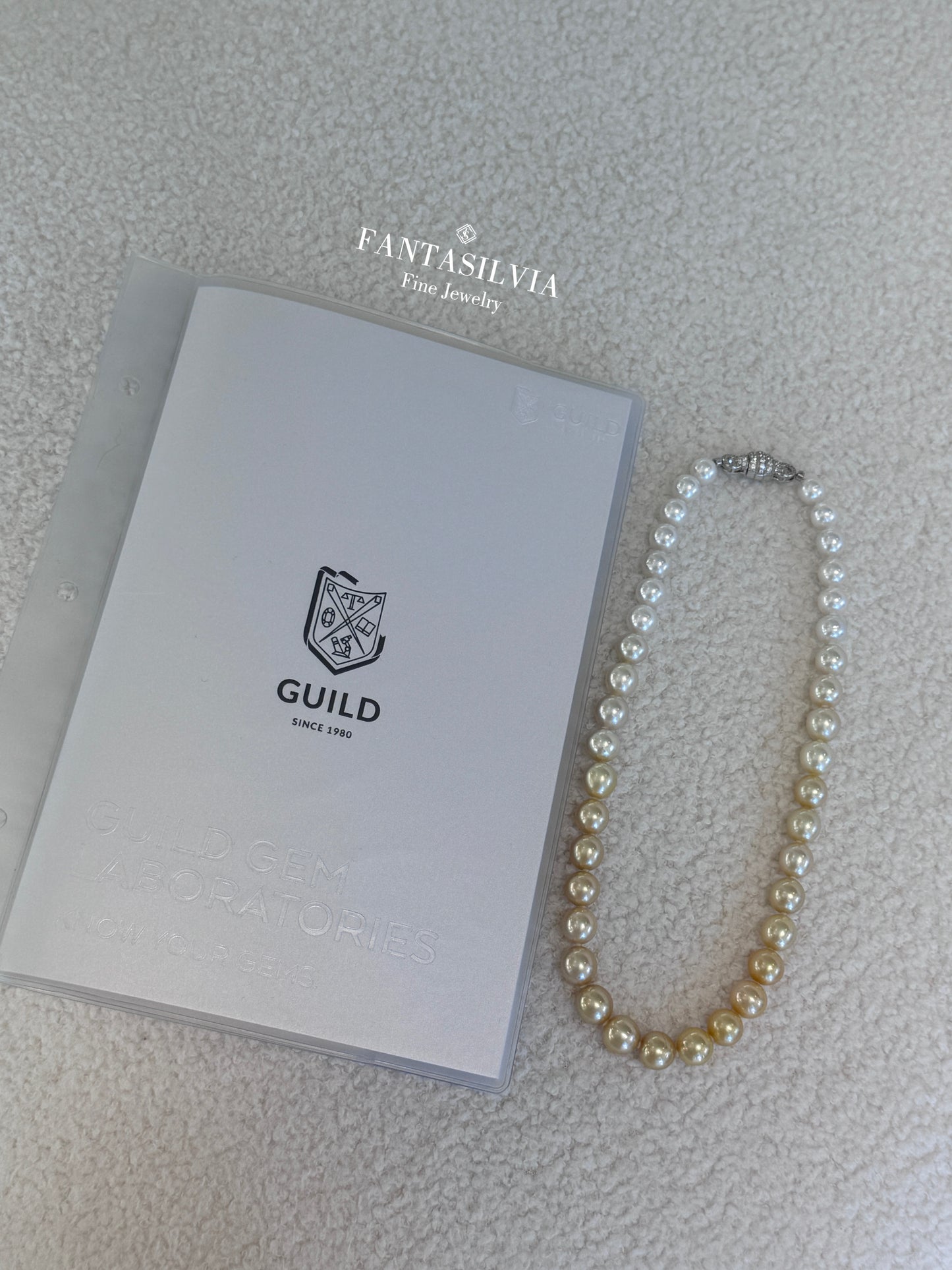 Gradient South Sea Pearl Strand Necklace