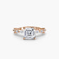 Solitaire with Eternity Pavé Fantasilvia Jewelry