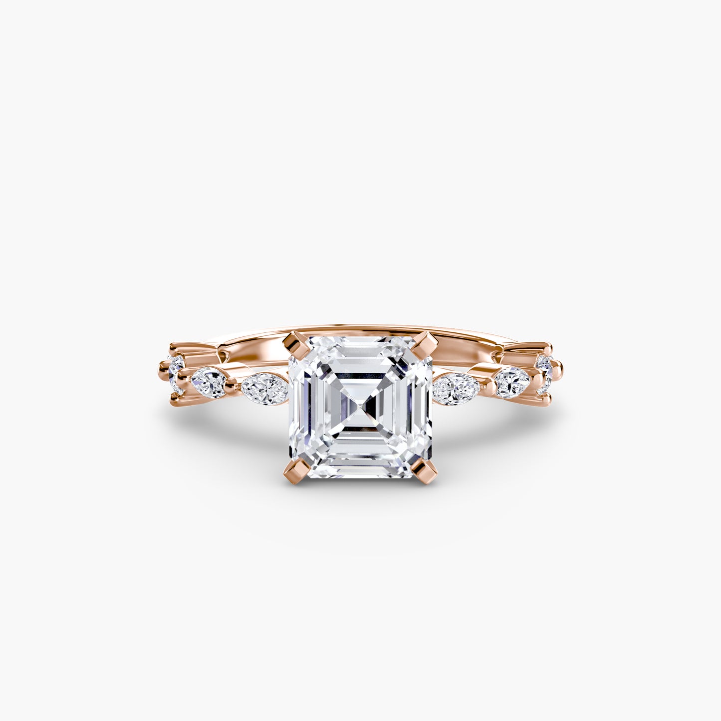 Solitaire with Eternity Pavé Fantasilvia Jewelry