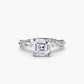 Solitaire with Eternity Pavé Fantasilvia Jewelry