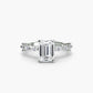 Solitaire with Eternity Pavé Fantasilvia Jewelry