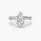 Solitaire with Eternity Pavé Fantasilvia Jewelry