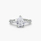 Solitaire with Eternity Pavé Fantasilvia Jewelry