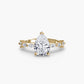 Solitaire with Eternity Pavé Fantasilvia Jewelry