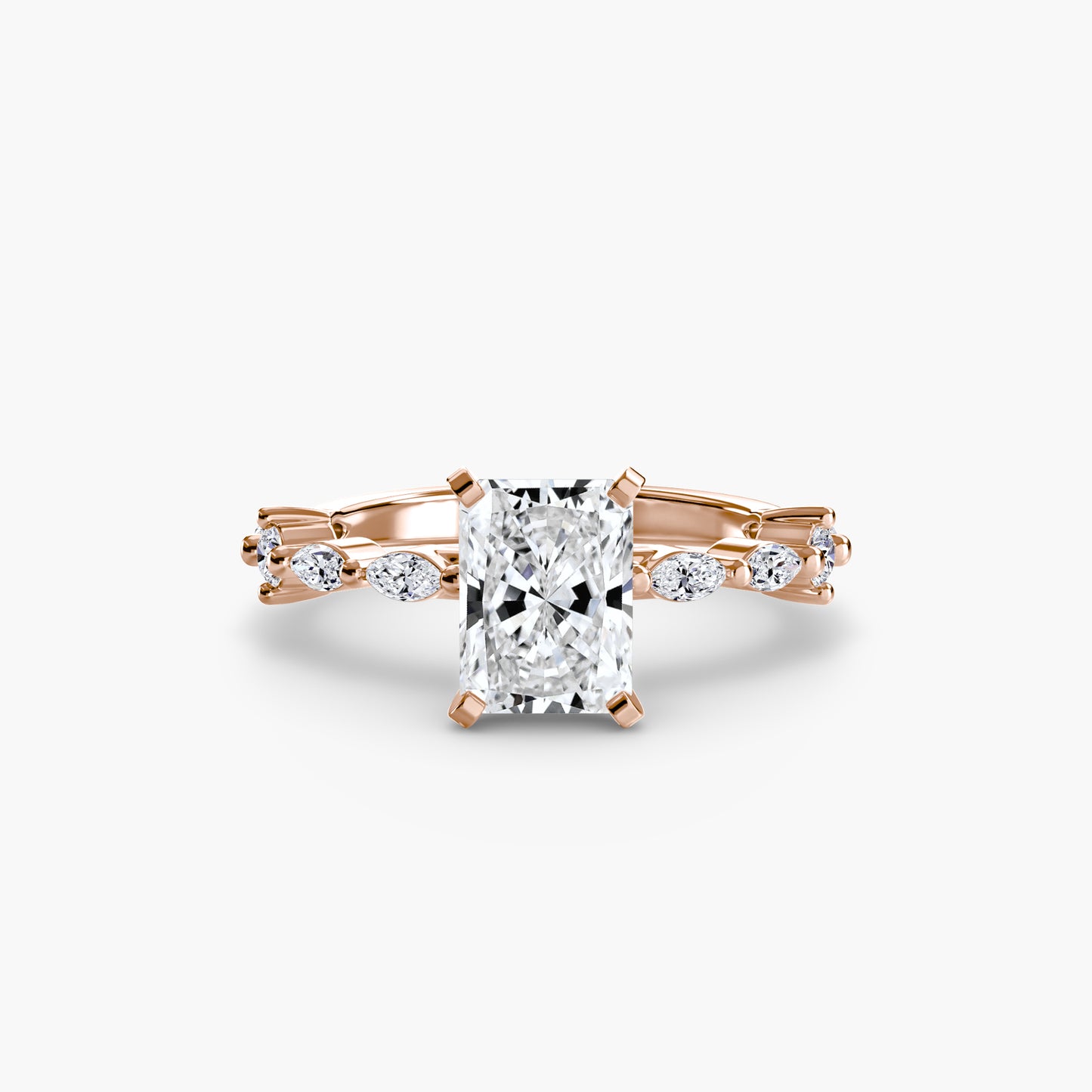 Solitaire with Eternity Pavé Fantasilvia Jewelry