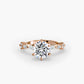 Solitaire with Eternity Pavé Fantasilvia Jewelry
