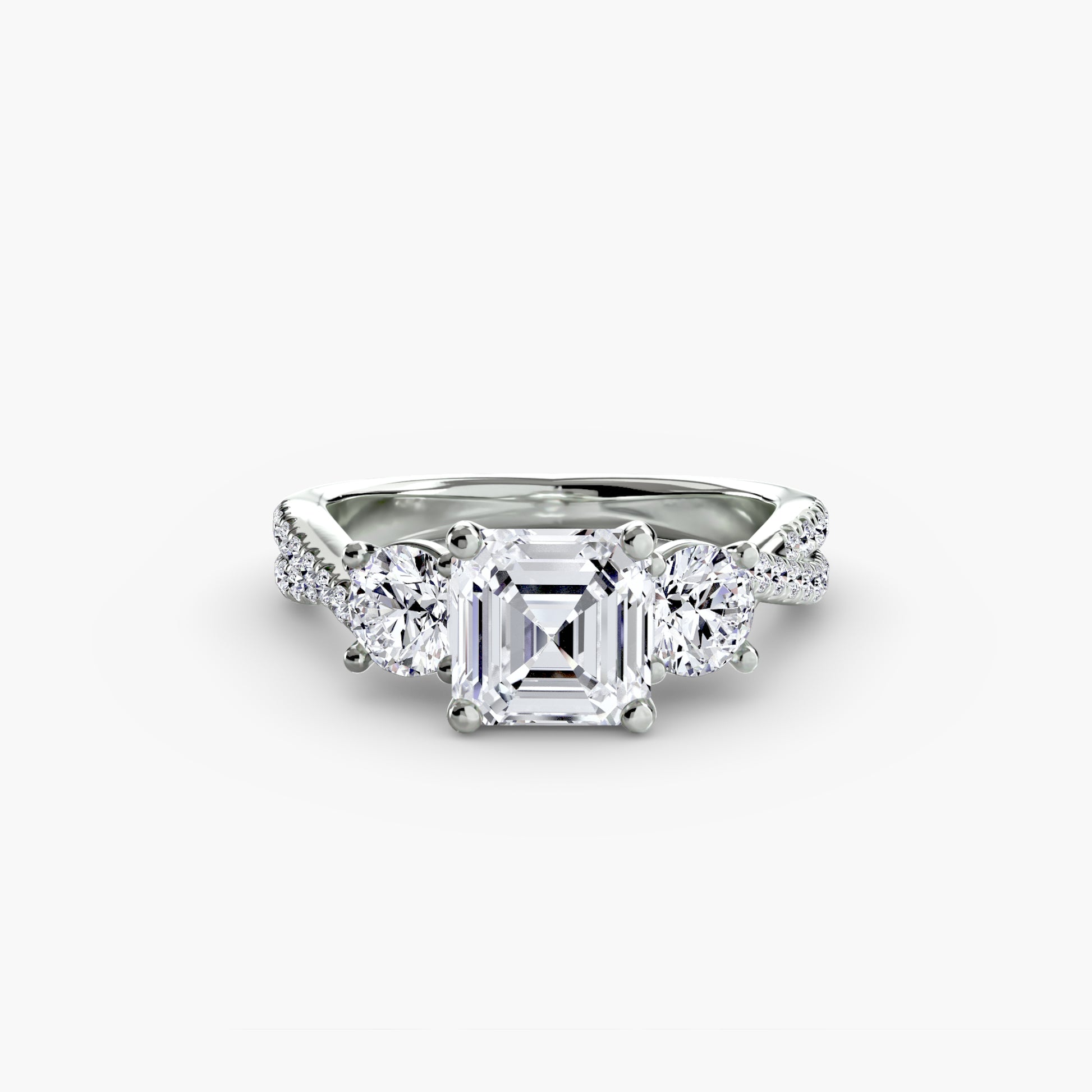 The Fancy Trilogy Ring Fantasilvia Jewelry