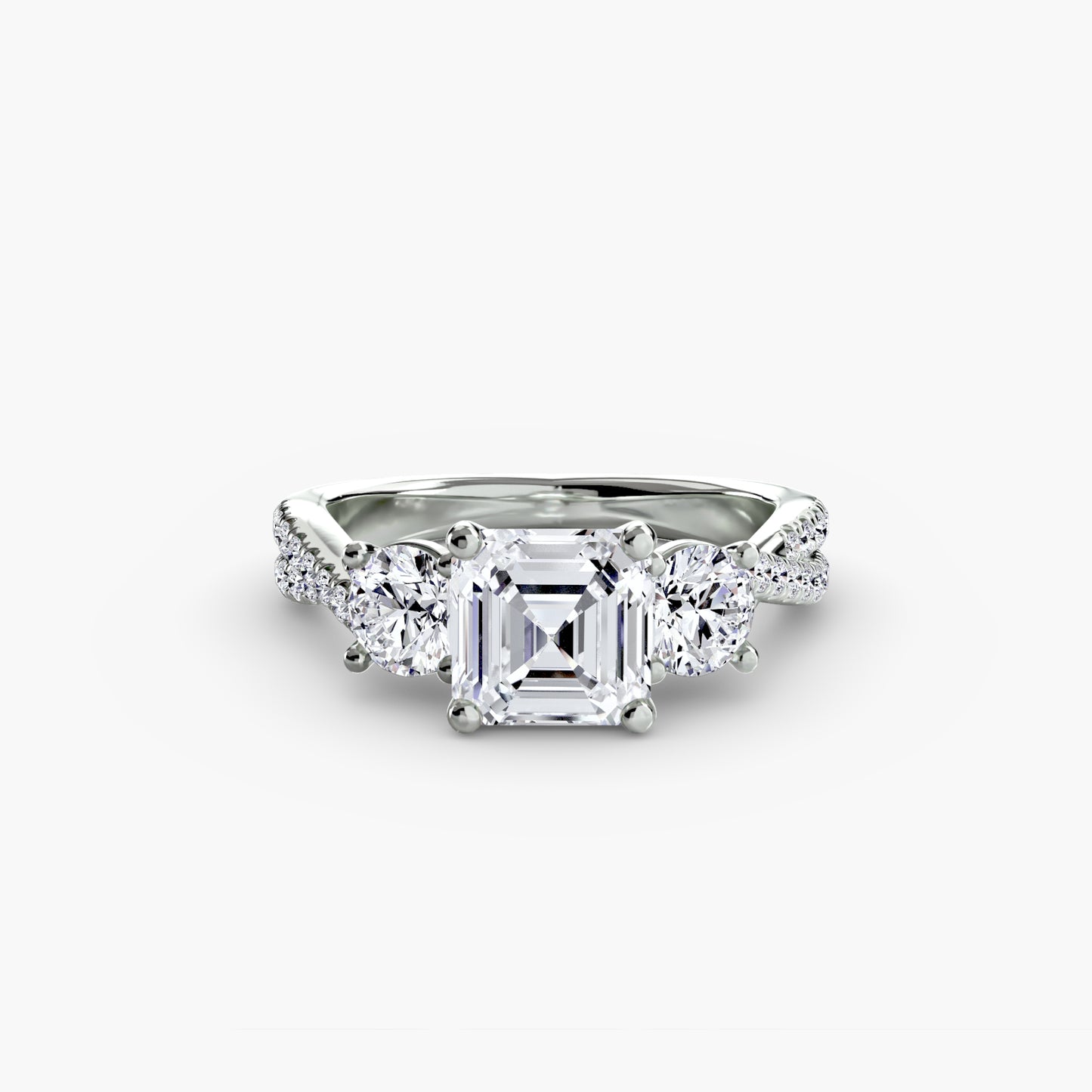 The Fancy Trilogy Ring Fantasilvia Jewelry