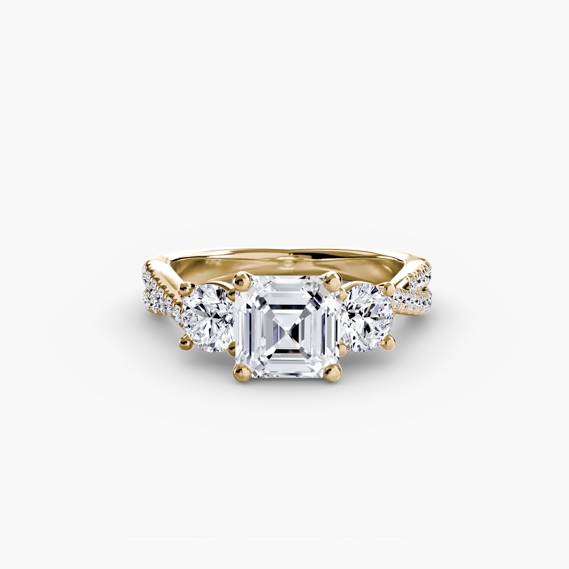 The Fancy Trilogy Ring Fantasilvia Jewelry
