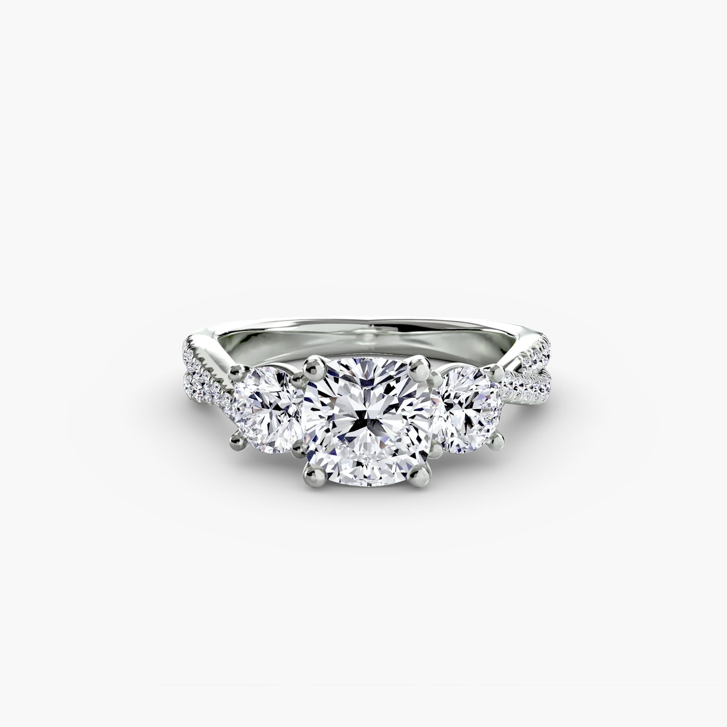 The Fancy Trilogy Ring Fantasilvia Jewelry