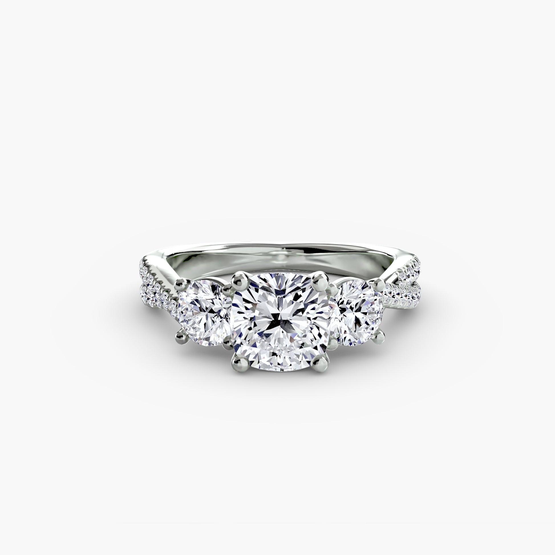 The Fancy Trilogy Ring Fantasilvia Jewelry