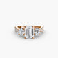 The Fancy Trilogy Ring Fantasilvia Jewelry