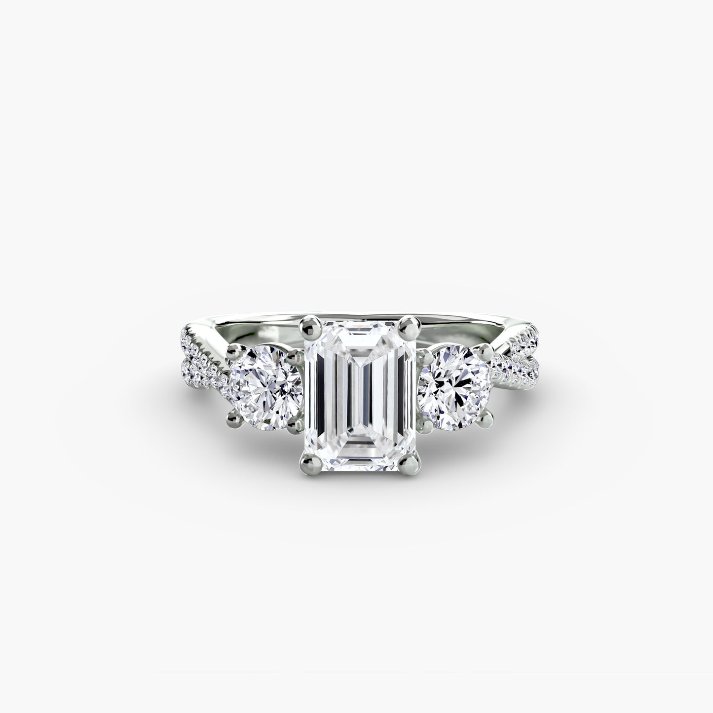The Fancy Trilogy Ring Fantasilvia Jewelry