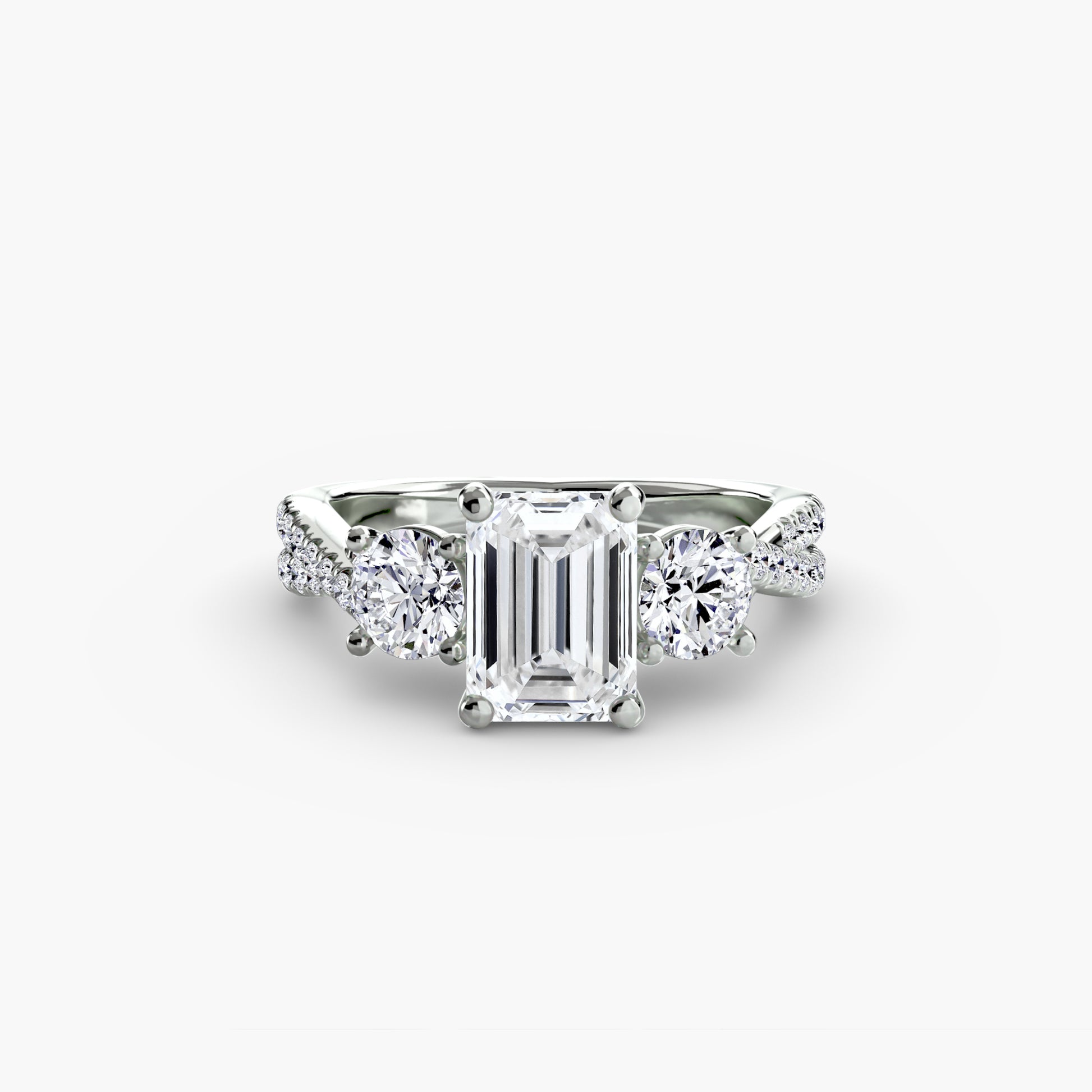 The Fancy Trilogy Ring Fantasilvia Jewelry