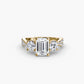 The Fancy Trilogy Ring Fantasilvia Jewelry