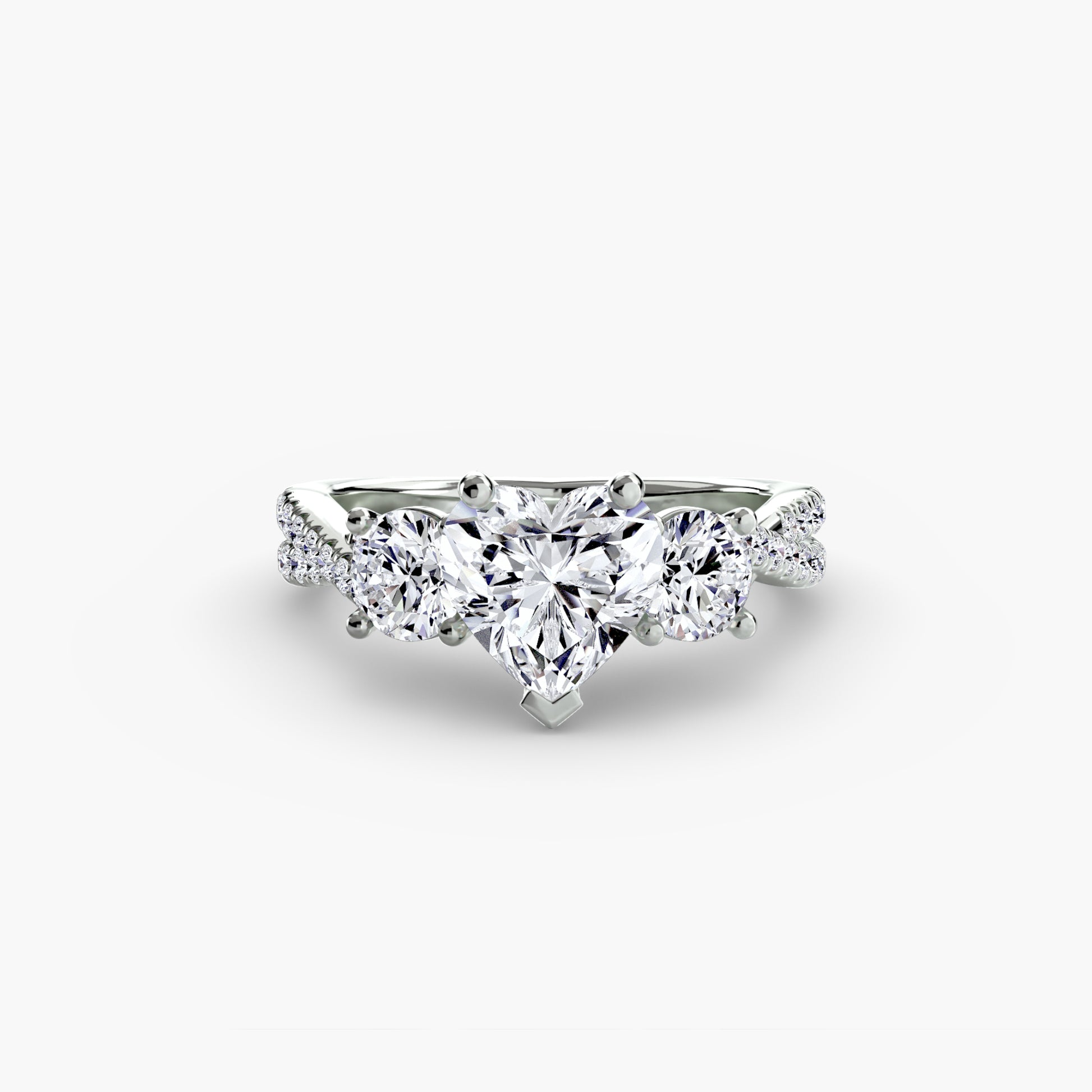 The Fancy Trilogy Ring Fantasilvia Jewelry