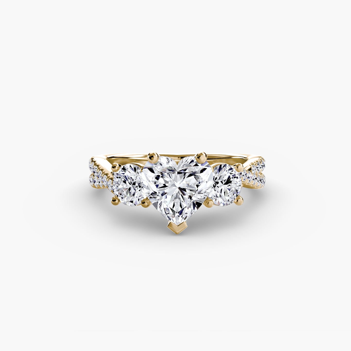 The Fancy Trilogy Ring Fantasilvia Jewelry
