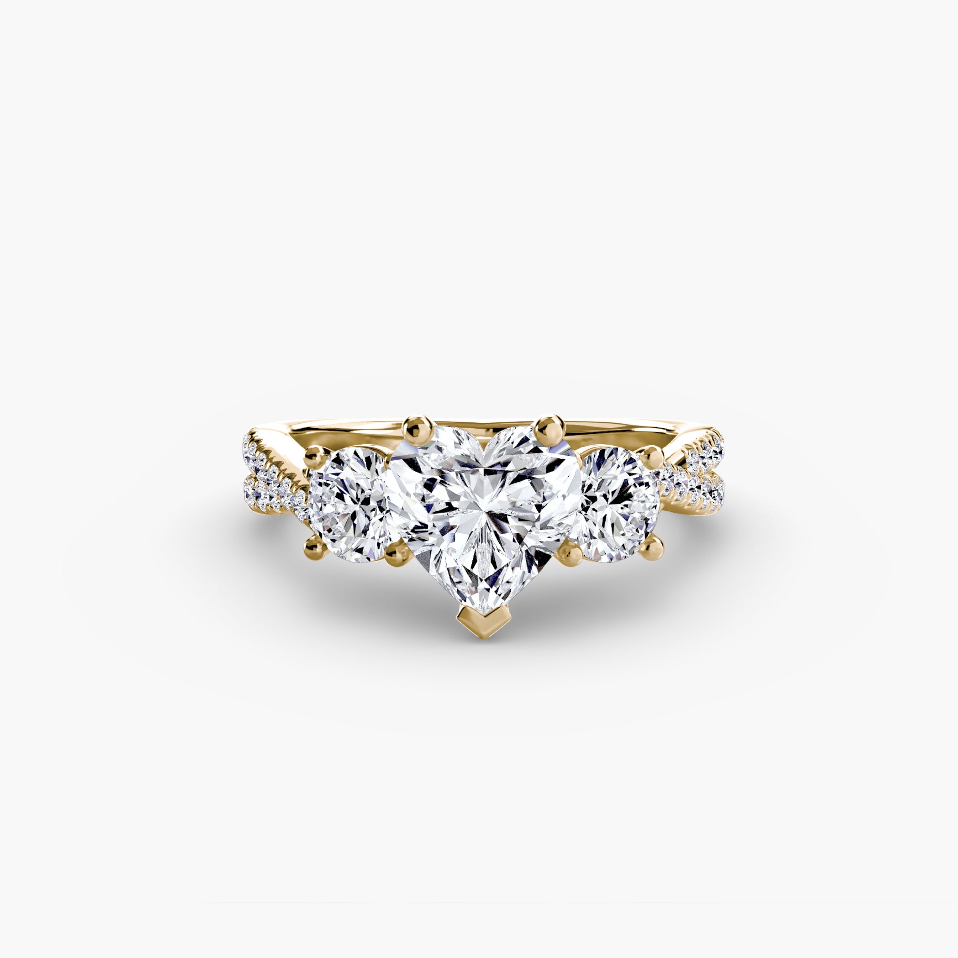 The Fancy Trilogy Ring Fantasilvia Jewelry