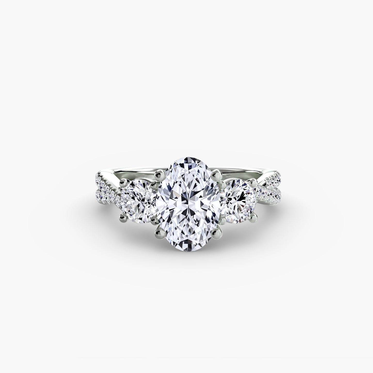 The Fancy Trilogy Ring Fantasilvia Jewelry