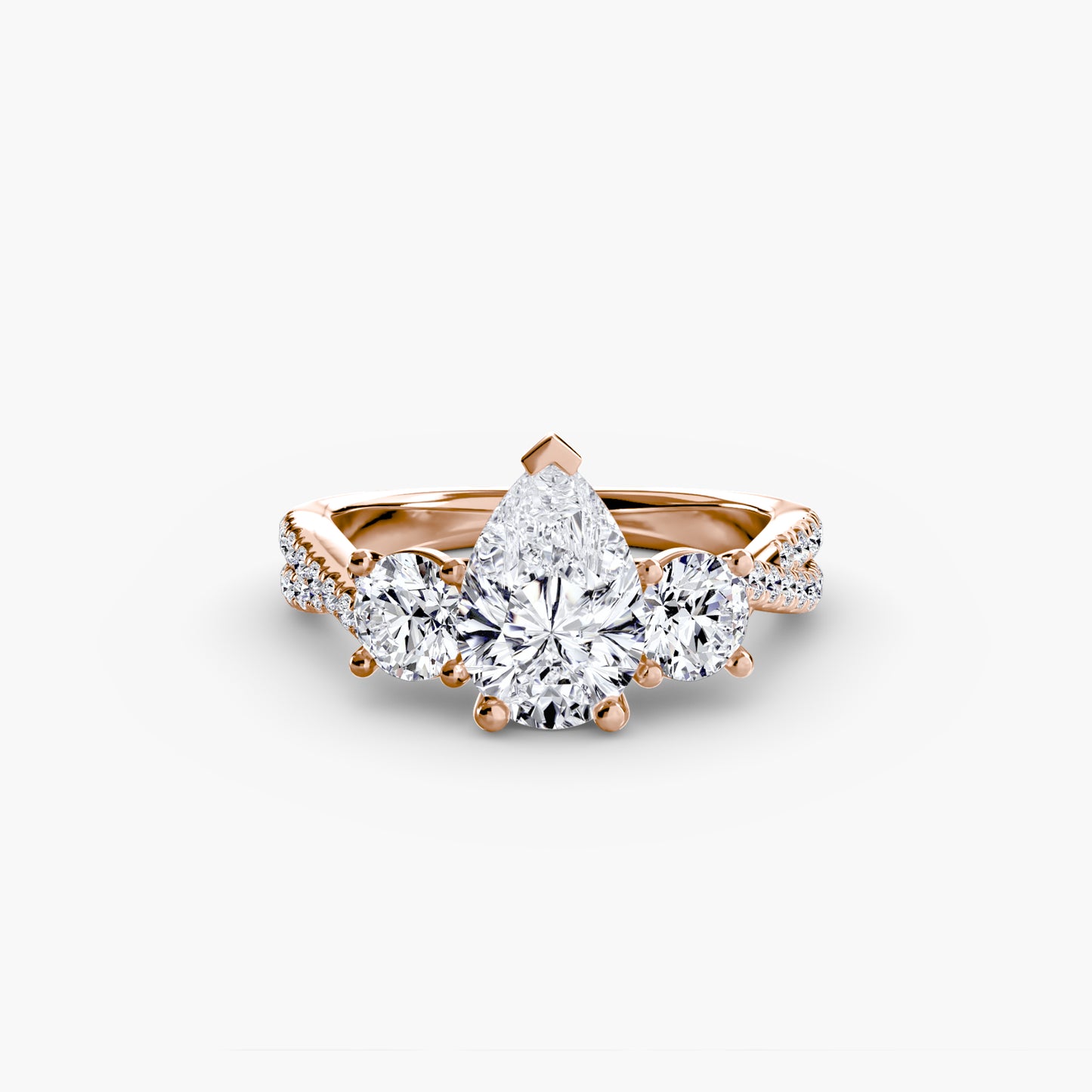 The Fancy Trilogy Ring Fantasilvia Jewelry